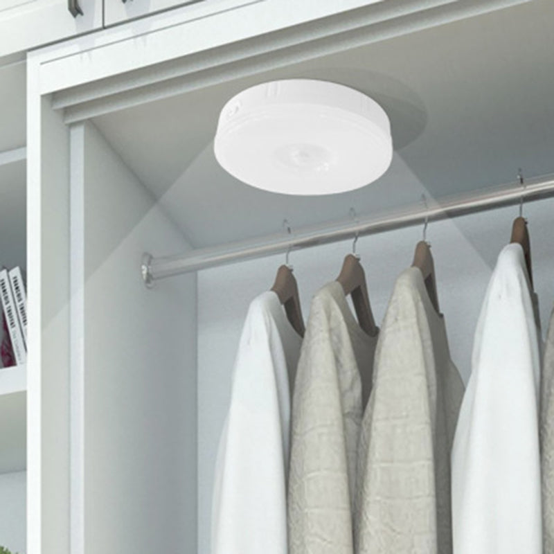 Round LED USB Human Sensor Night Light Wall Sconce Lamp