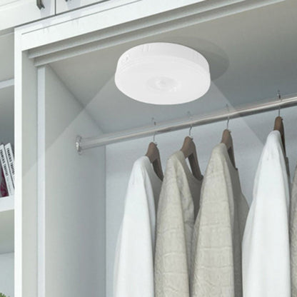 Round LED USB Human Sensor Night Light Wall Sconce Lamp