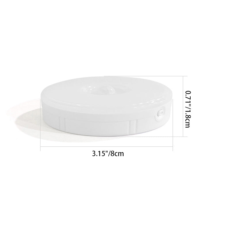 Round LED USB Human Sensor Night Light Wall Sconce Lamp