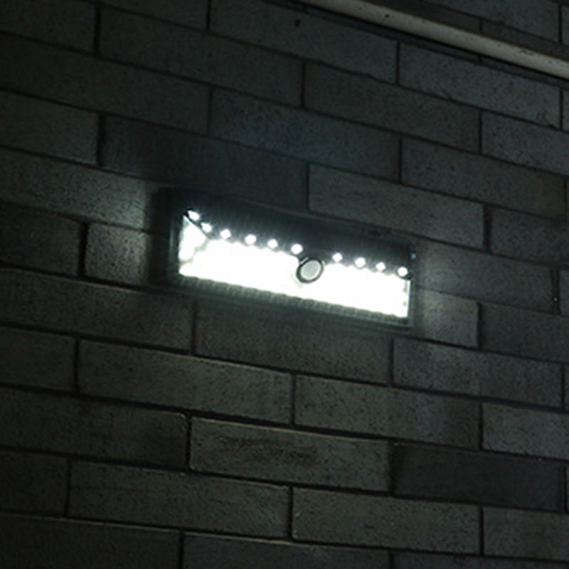 ABS Sensor Waterproof LED Solar Outdoor Wall Sconce Lamp