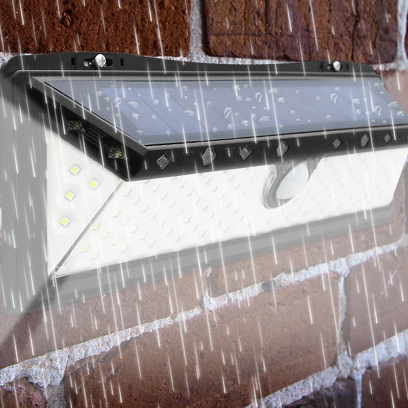 ABS Sensor Waterproof LED Solar Outdoor Wall Sconce Lamp