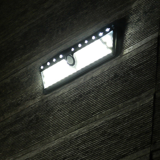 ABS Sensor Waterproof LED Solar Outdoor Wall Sconce Lamp