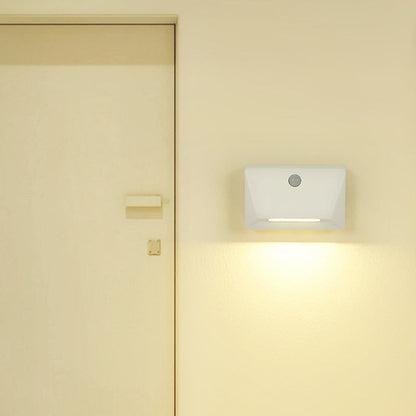 Human Rectangle Magnetic LED Night Light Wall Sconce Lamp