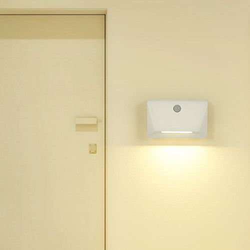Human Rectangle Magnetic LED Night Light Wall Sconce Lamp