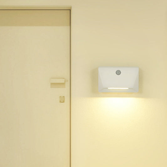 Human Rectangle Magnetic LED Night Light Wall Sconce Lamp