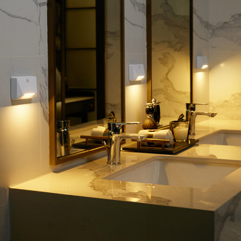 Human Rectangle Magnetic LED Night Light Wall Sconce Lamp