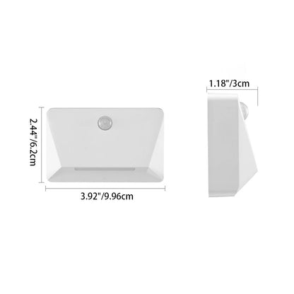 Human Rectangle Magnetic LED Night Light Wall Sconce Lamp