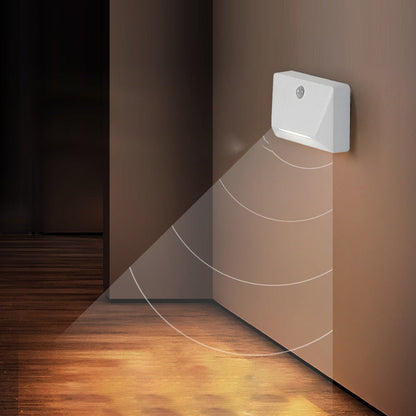 Human Rectangle Magnetic LED Night Light Wall Sconce Lamp