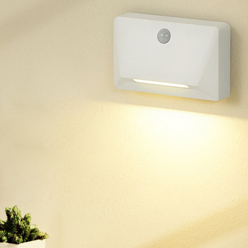 Human Rectangle Magnetic LED Night Light Wall Sconce Lamp