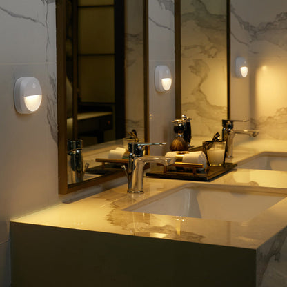ABS LED USB Human Sensor Night Light Wall Sconce Lamp