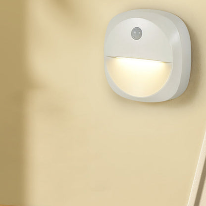 ABS LED USB Human Sensor Night Light Wall Sconce Lamp