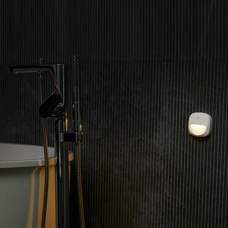 ABS LED USB Human Sensor Night Light Wall Sconce Lamp