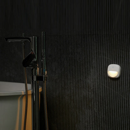 ABS LED USB Human Sensor Night Light Wall Sconce Lamp
