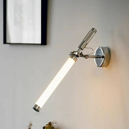 Minimalist Long Strip Hardware Glass LED Wall Sconce Lamp