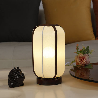 Traditional Chinese Wood Table Lamp