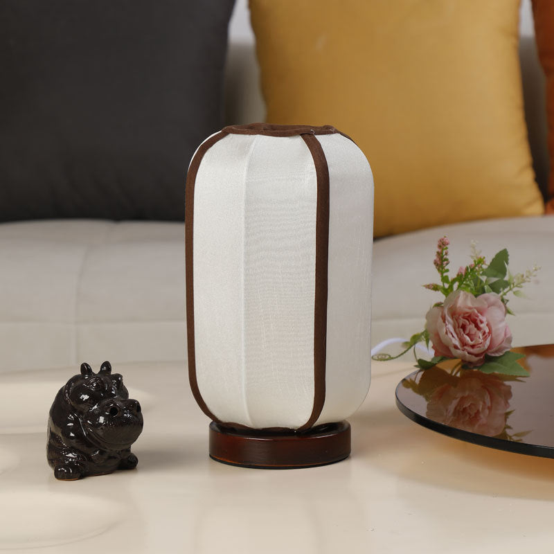 Traditional Chinese Wood Table Lamp