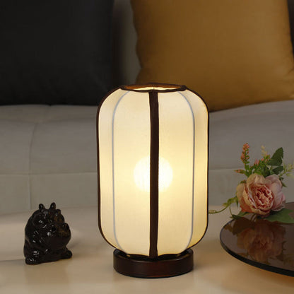 Traditional Chinese Wood Table Lamp