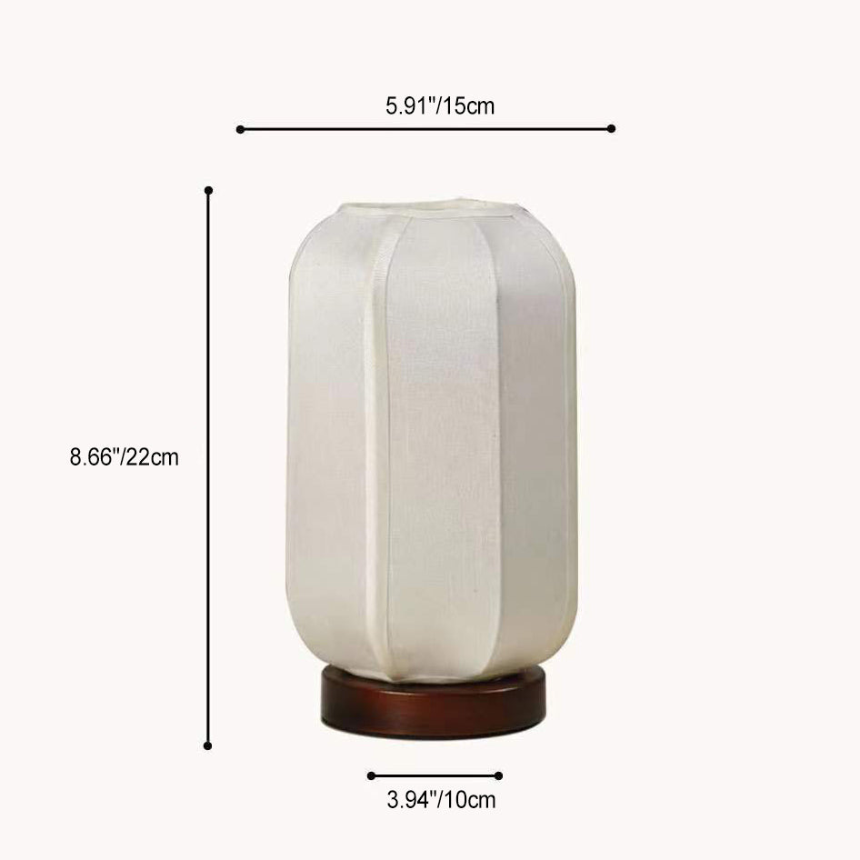 Traditional Chinese Wood Table Lamp