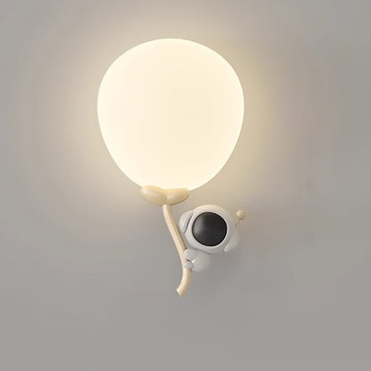 Animal Monkey Bear Iron PE Globe Shade LED Wall Sconce Lamp
