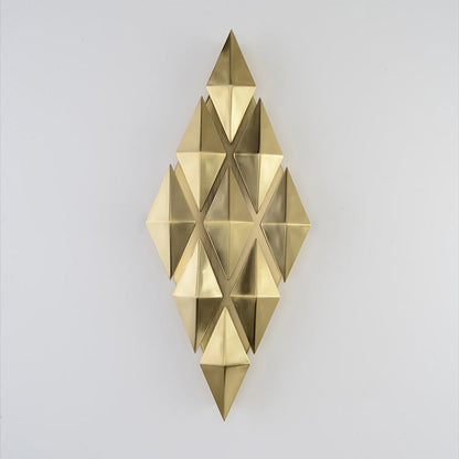 Dazzling Hardware Diamond Shade 9-Light Wall Sconce Lamp