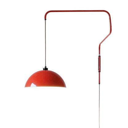 Scandinavian Semicircle Rocker Arm 1-Light Wall Sconce Lamp