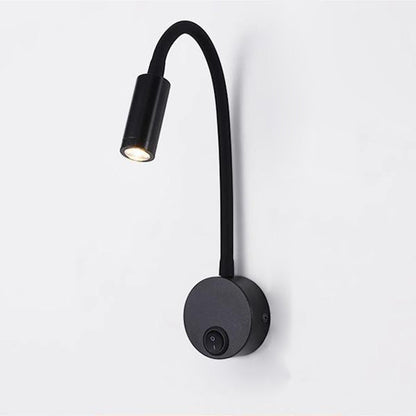 360° Iron Aluminum Twisted Light Arm LED Wall Sconce Lamp