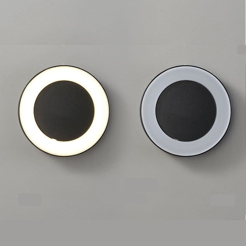 Simplicity Aluminum Acrylic LED Outdoor Wall Sconce Lamp