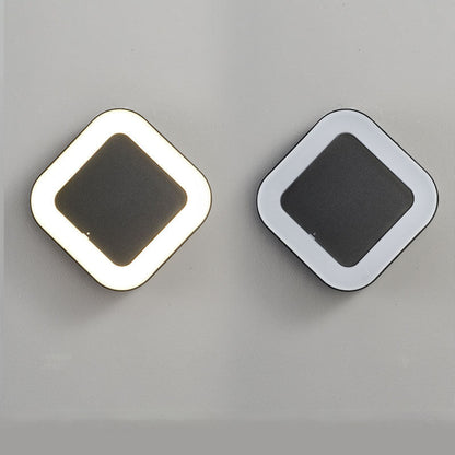 Simplicity Aluminum Acrylic LED Outdoor Wall Sconce Lamp