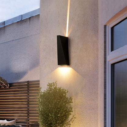 Aluminum Up And Down Illuminated LED Wall Sconce Lamp