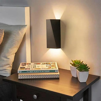 Aluminum Up And Down Illuminated LED Wall Sconce Lamp