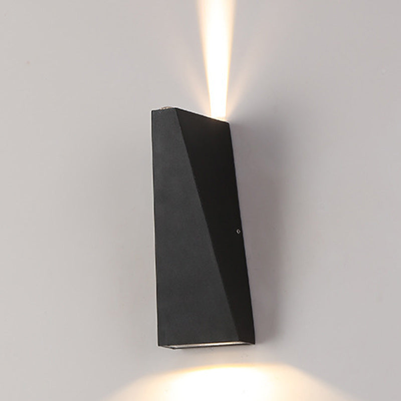 Aluminum Up And Down Illuminated LED Wall Sconce Lamp