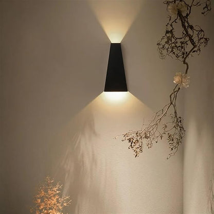 Aluminum Up And Down Illuminated LED Wall Sconce Lamp
