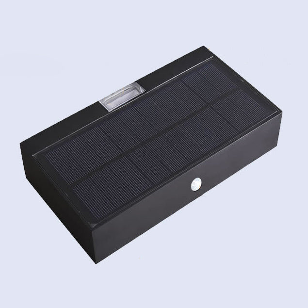 Simplicity And Down Illuminated LED Solar Wall Sconce Lamp