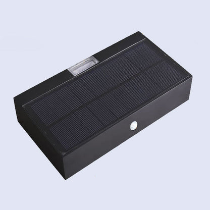 Simplicity And Down Illuminated LED Solar Wall Sconce Lamp