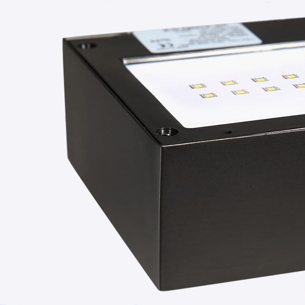 Simplicity And Down Illuminated LED Solar Wall Sconce Lamp