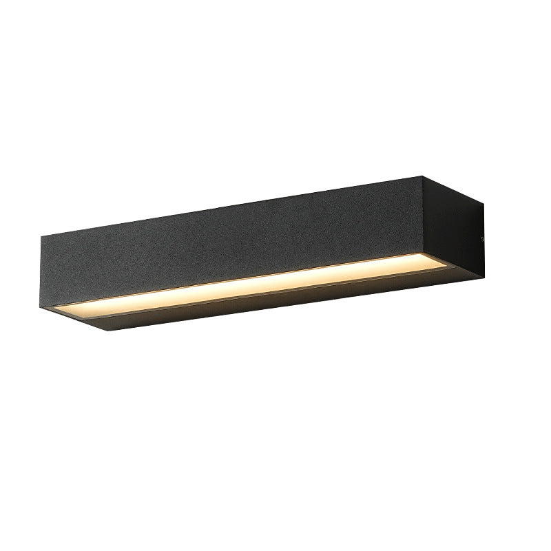 Simplicity Long Strip LED Waterproof Wall Sconce Lamp