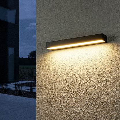 Simplicity Long Strip LED Waterproof Wall Sconce Lamp