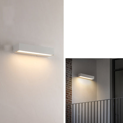 Simplicity Long Strip LED Waterproof Wall Sconce Lamp