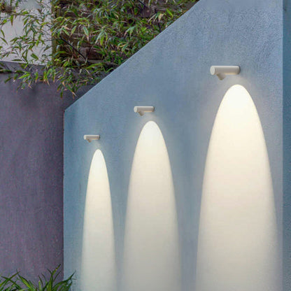Modern Minimalist Aluminum Bamboo Knot LED Waterproof Wall Sconce Lamp For Outdoor Patio