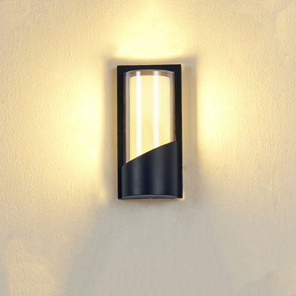 Aluminum Acrylic LED Waterproof Outdoor Wall Sconce Lamp