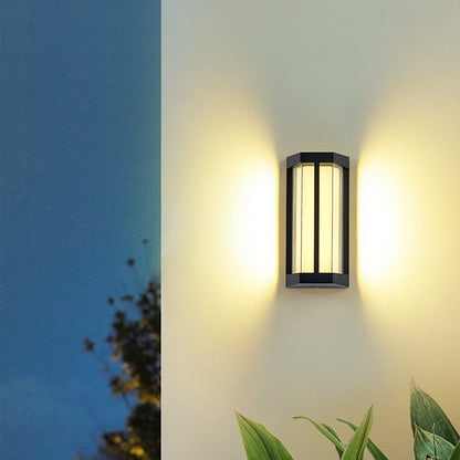 Aluminum Acrylic LED Waterproof Outdoor Wall Sconce Lamp