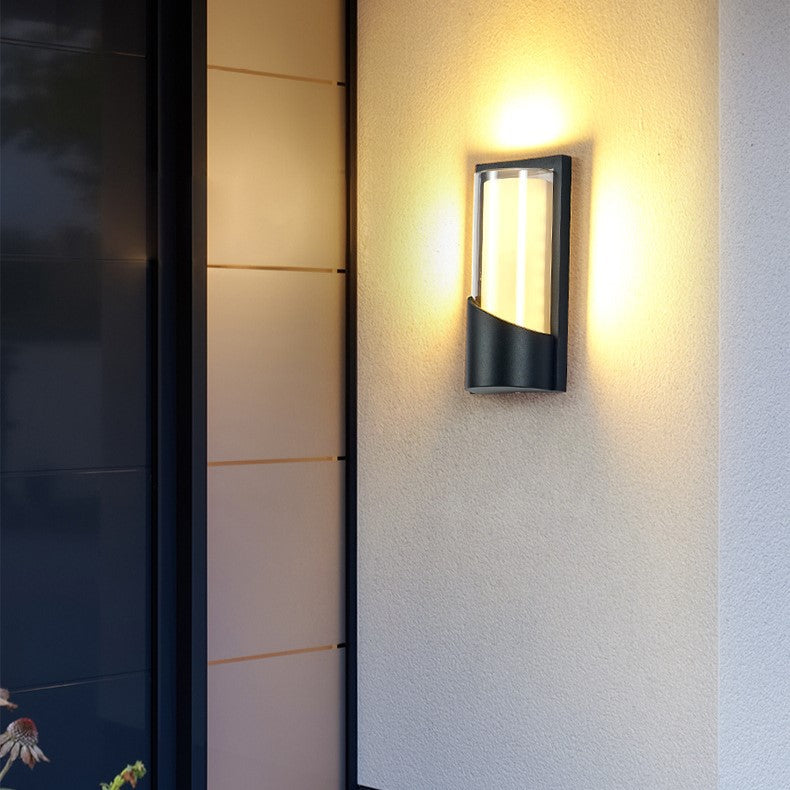 Aluminum Acrylic LED Waterproof Outdoor Wall Sconce Lamp