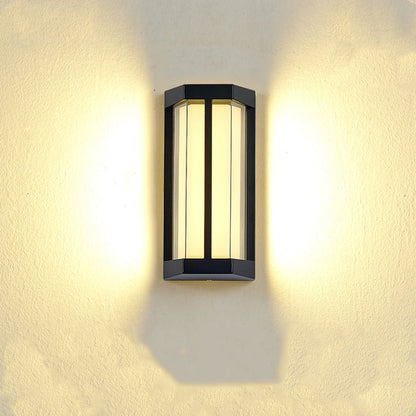 Aluminum Acrylic LED Waterproof Outdoor Wall Sconce Lamp