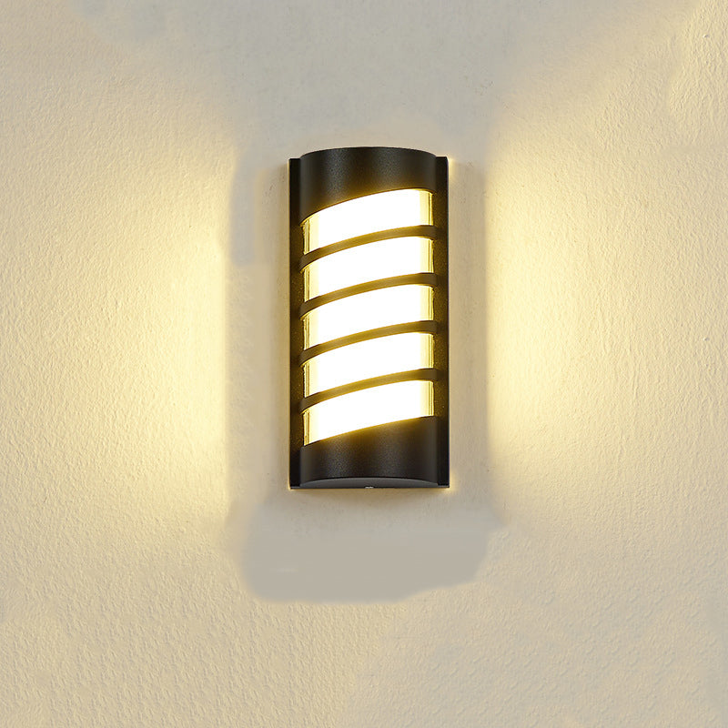 Aluminum Acrylic LED Waterproof Outdoor Wall Sconce Lamp