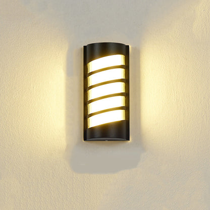Aluminum Acrylic LED Waterproof Outdoor Wall Sconce Lamp
