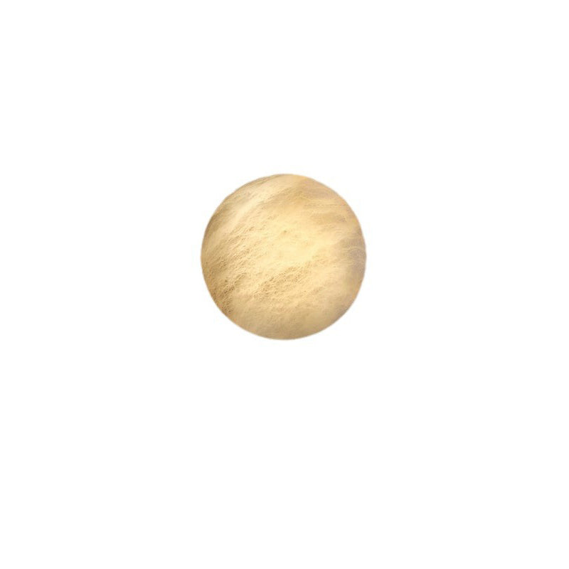 Luxury Copper Marble Round LED Wall Sconce Lamp