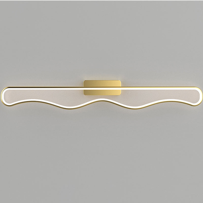 Iron Corrugated Strip Acrylic LED Wall Sconce Lamp