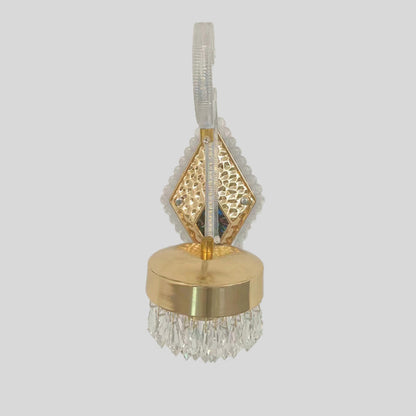 Luxury Curved Crystal Acrylic LED Wall Sconce Lamp