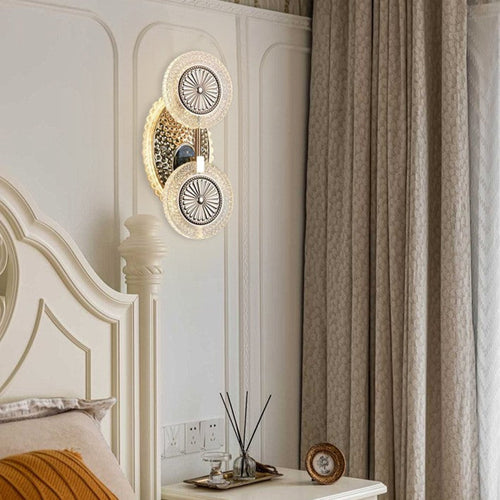 Luxury Crystal Diamond Shape Acrylic LED Wall Sconce Lamp
