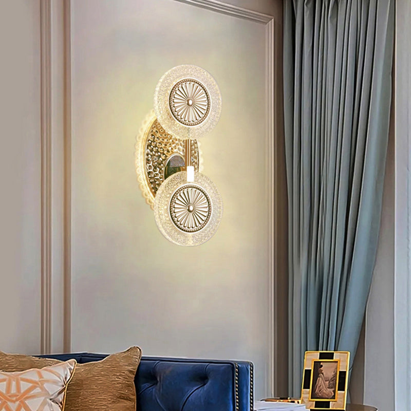 Luxury Crystal Diamond Shape Acrylic LED Wall Sconce Lamp